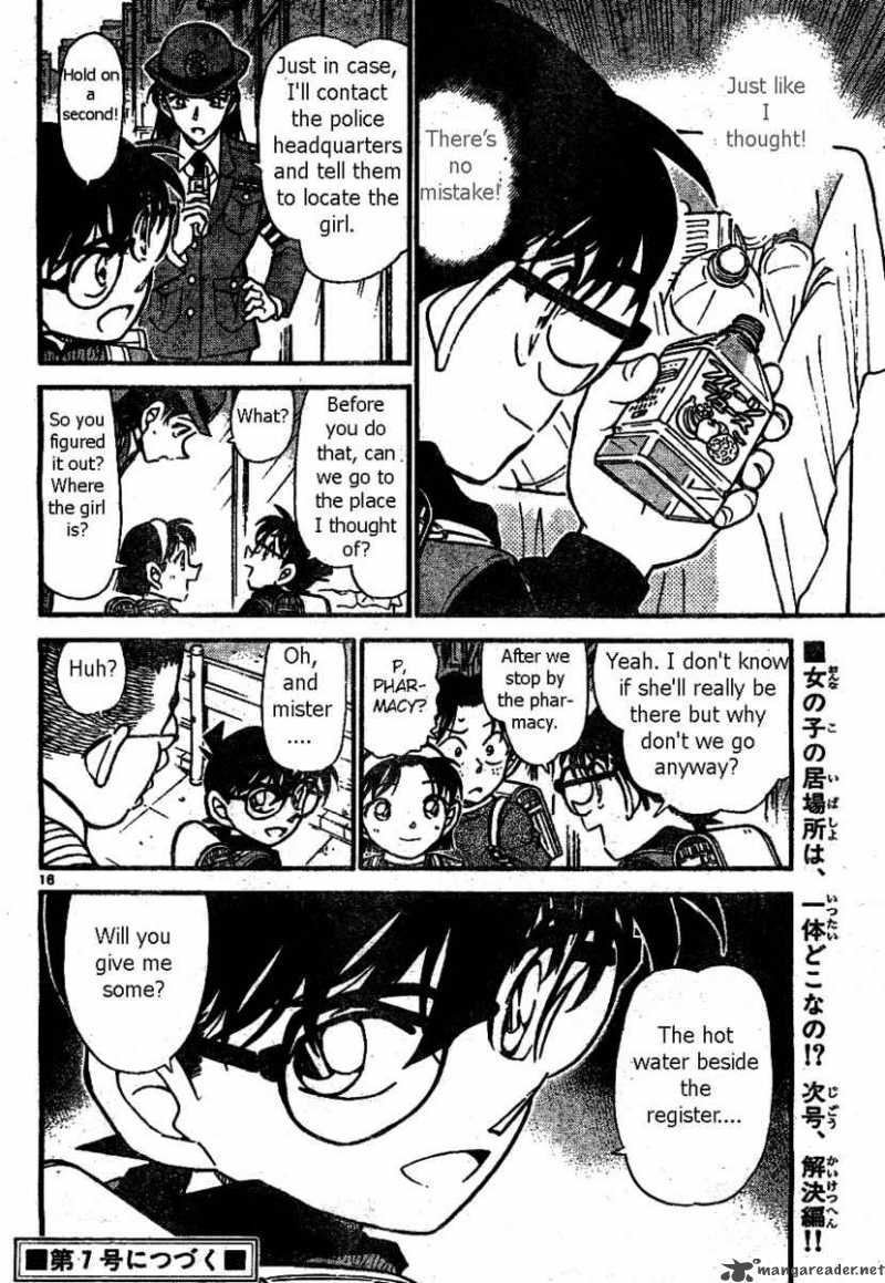 Detective Conan Chapter 506 Page 16