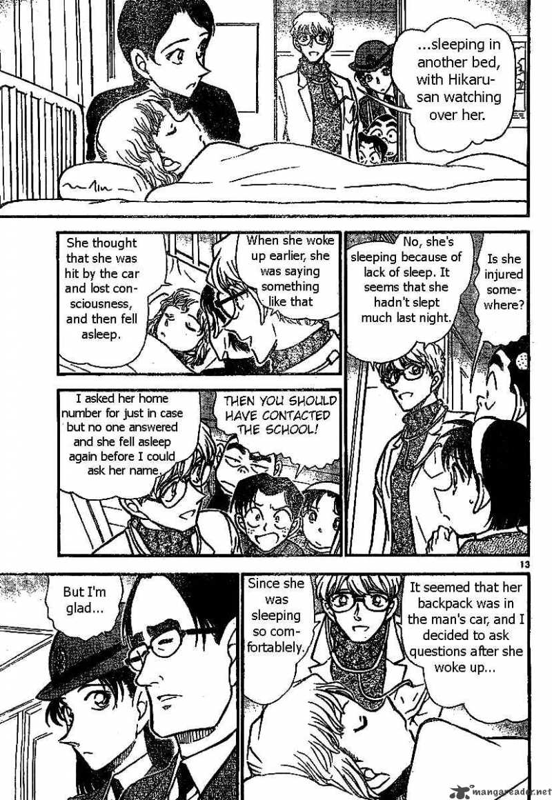 Detective Conan Chapter 507 Page 13