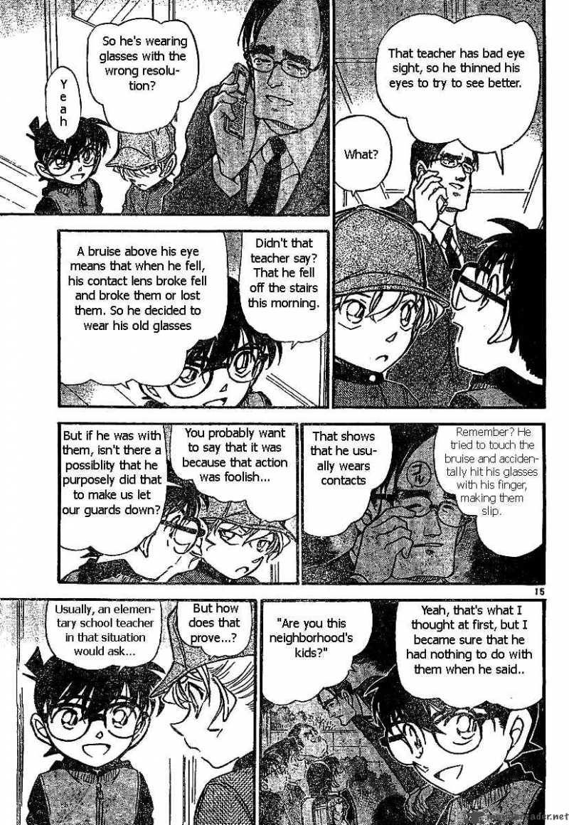 Detective Conan Chapter 507 Page 15