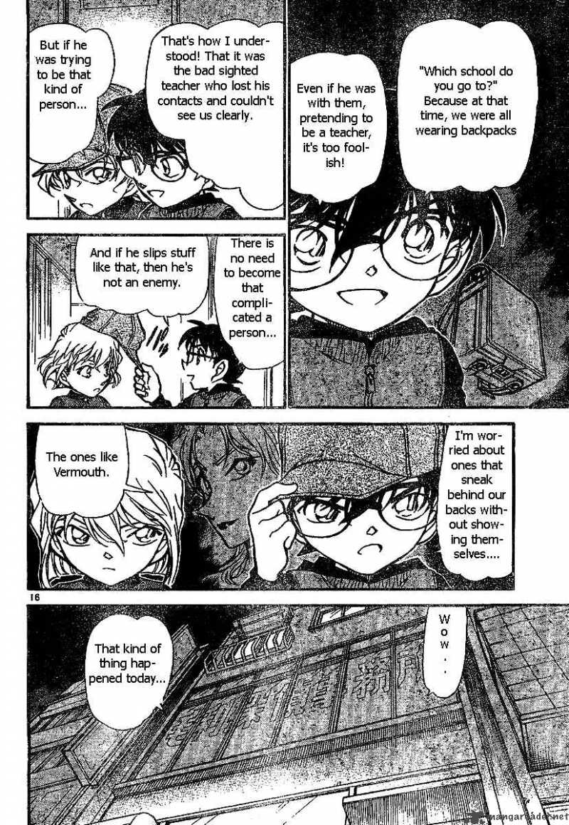 Detective Conan Chapter 507 Page 16