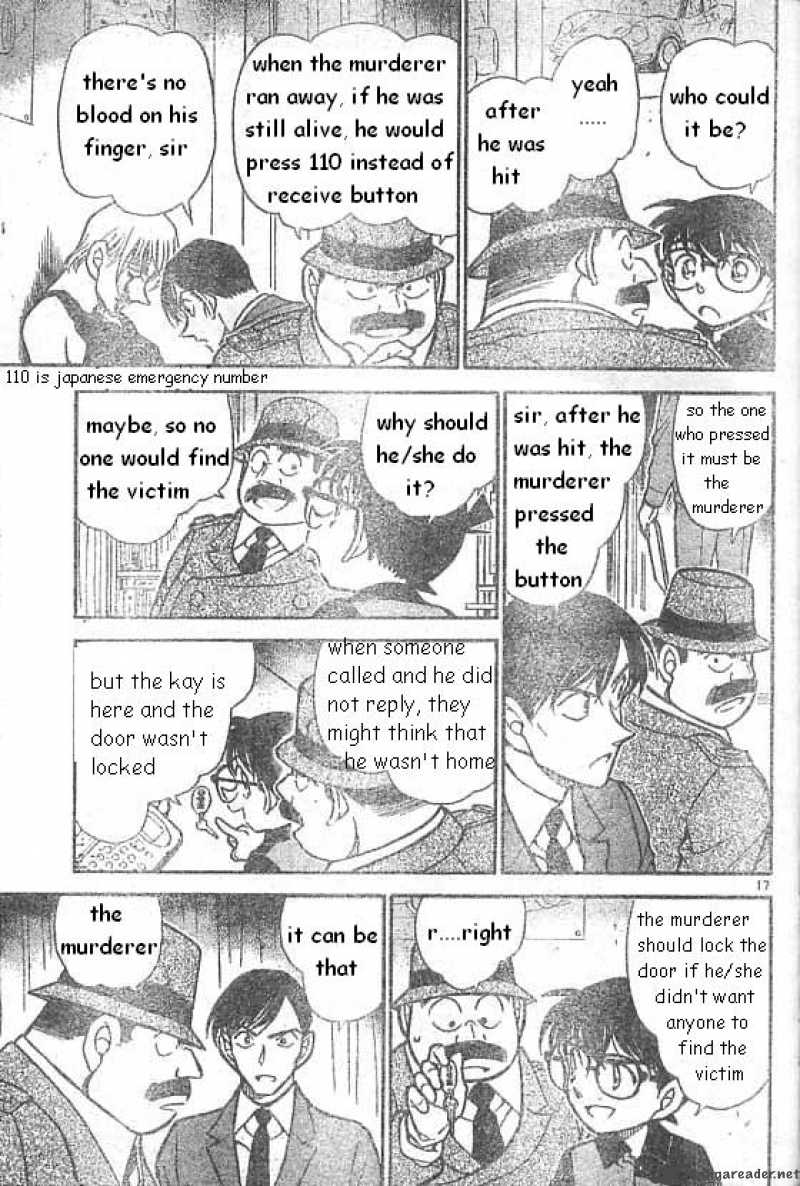 Detective Conan Chapter 515 Page 17