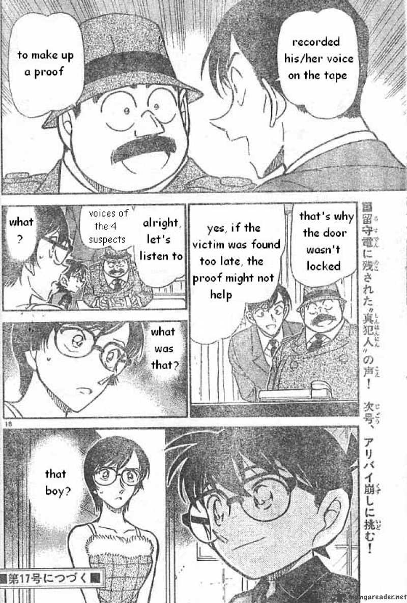 Detective Conan Chapter 515 Page 18