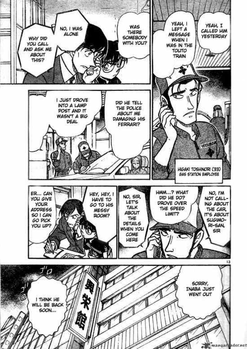 Detective Conan Chapter 516 Page 13