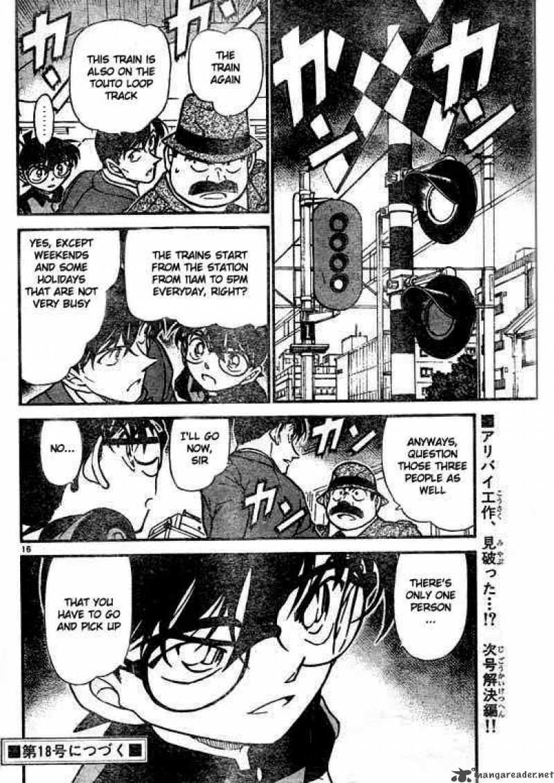 Detective Conan Chapter 516 Page 16
