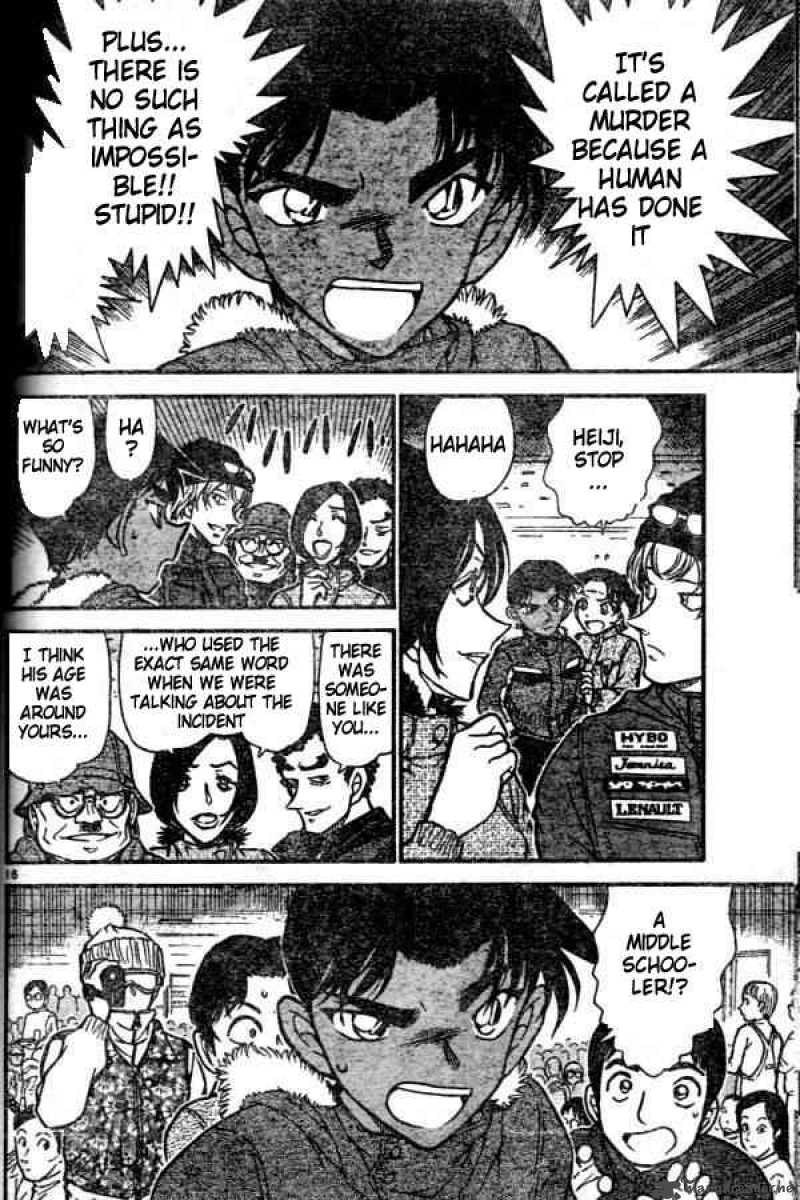 Detective Conan Chapter 518 Page 16