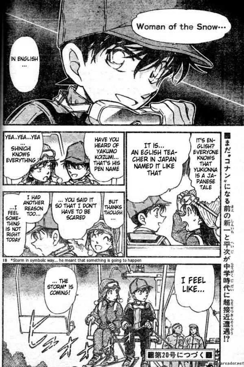 Detective Conan Chapter 518 Page 18