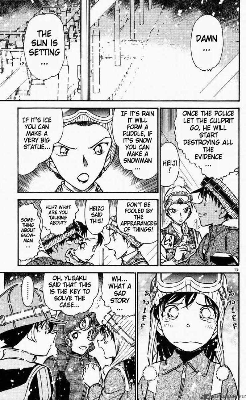 Detective Conan Chapter 521 Page 15