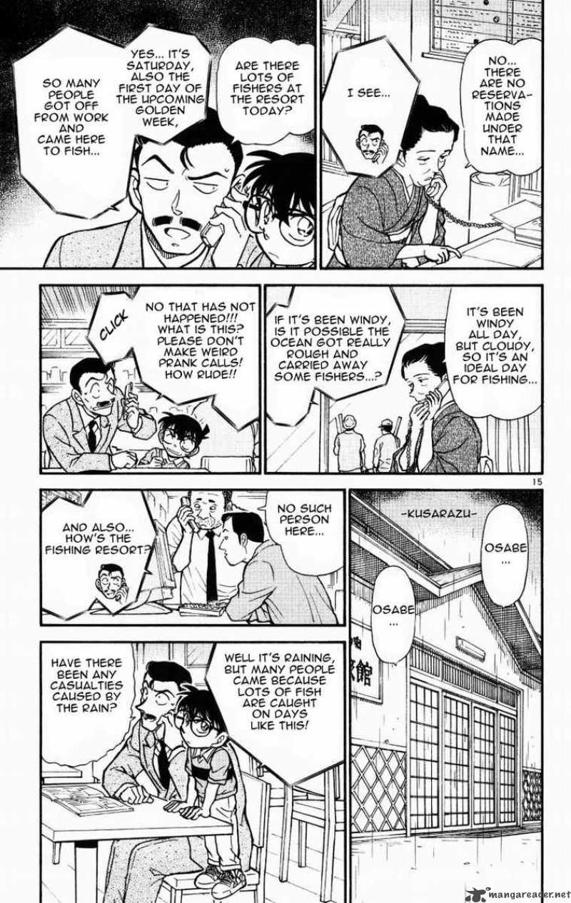 Detective Conan Chapter 523 Page 15