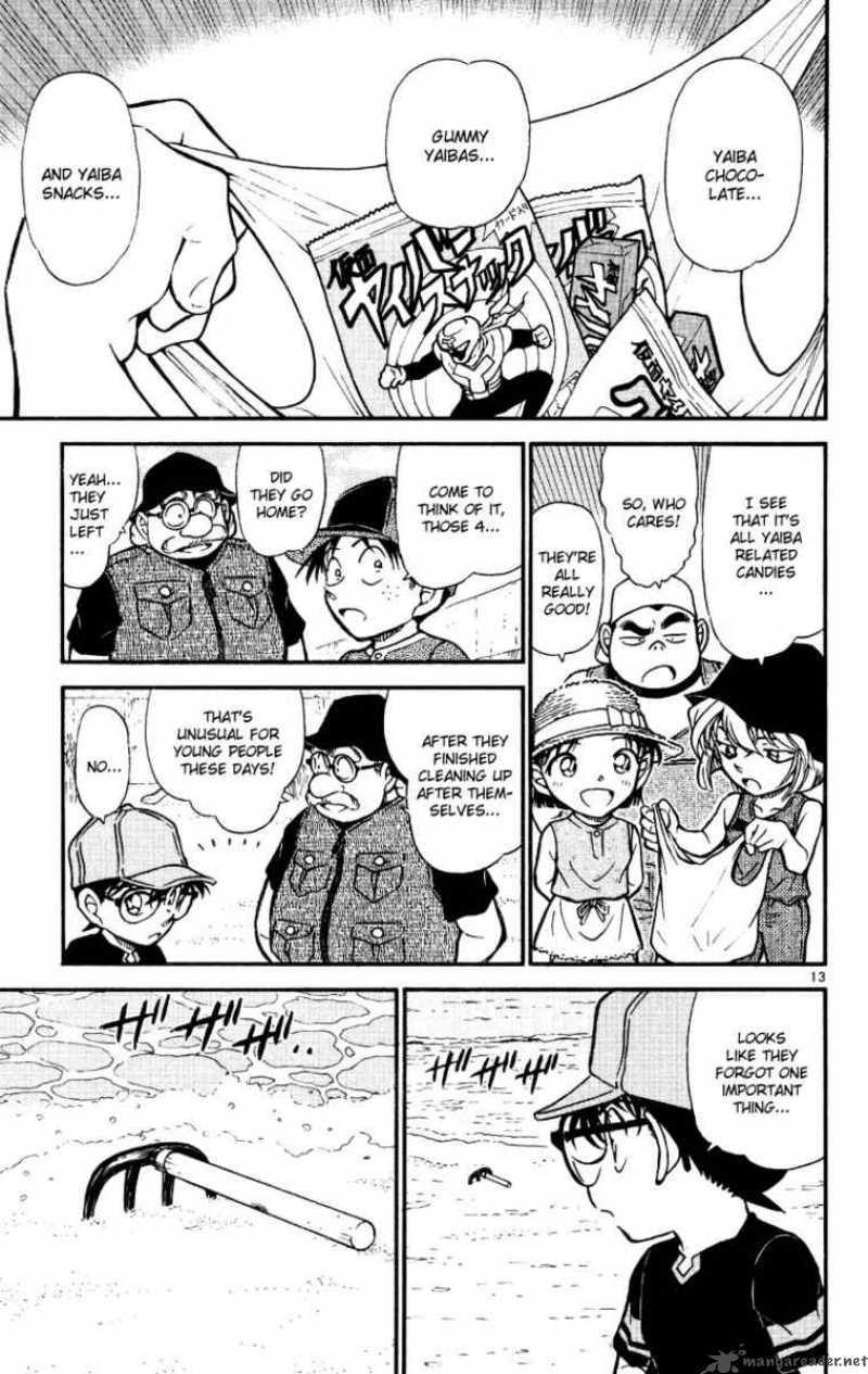 Detective Conan Chapter 525 Page 13