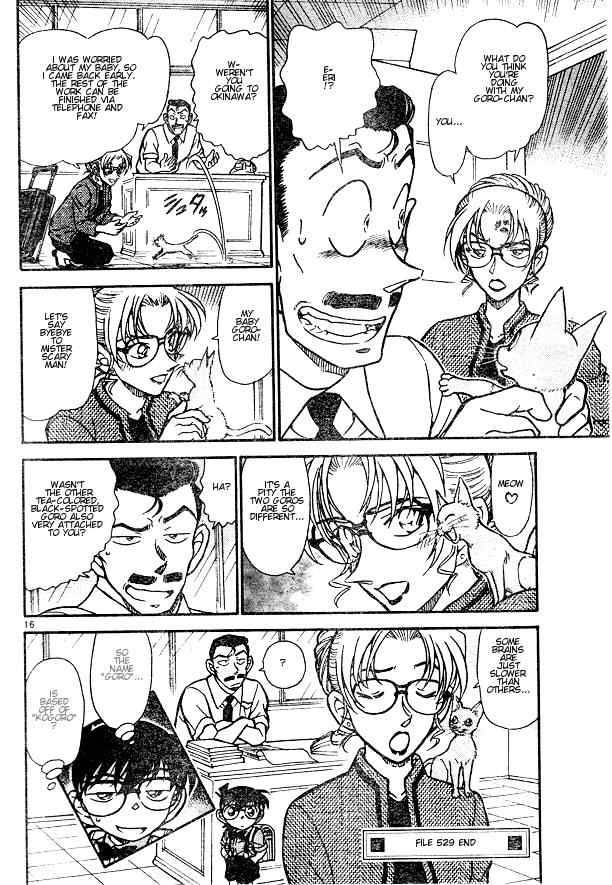 Detective Conan Chapter 529 Page 16