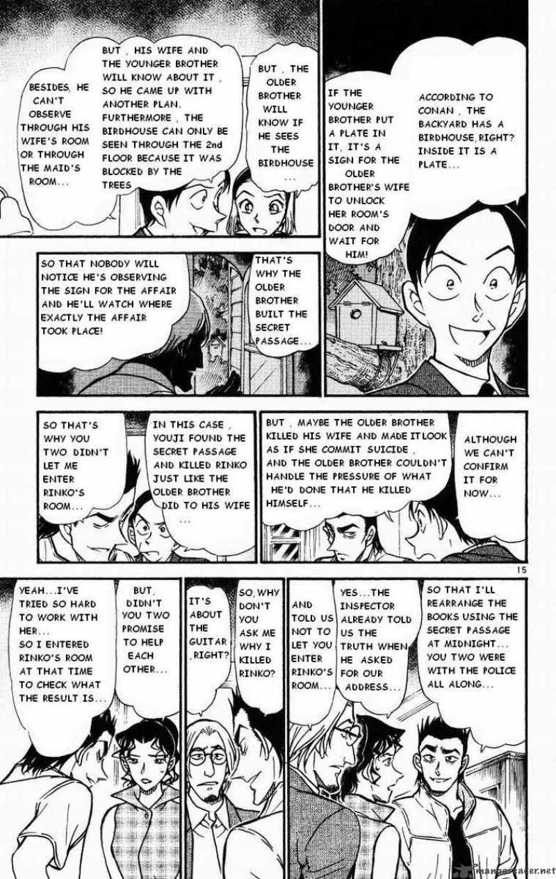 Detective Conan Chapter 532 Page 15