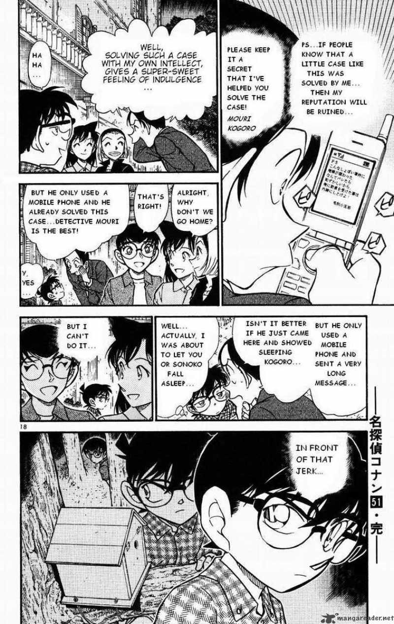 Detective Conan Chapter 532 Page 18