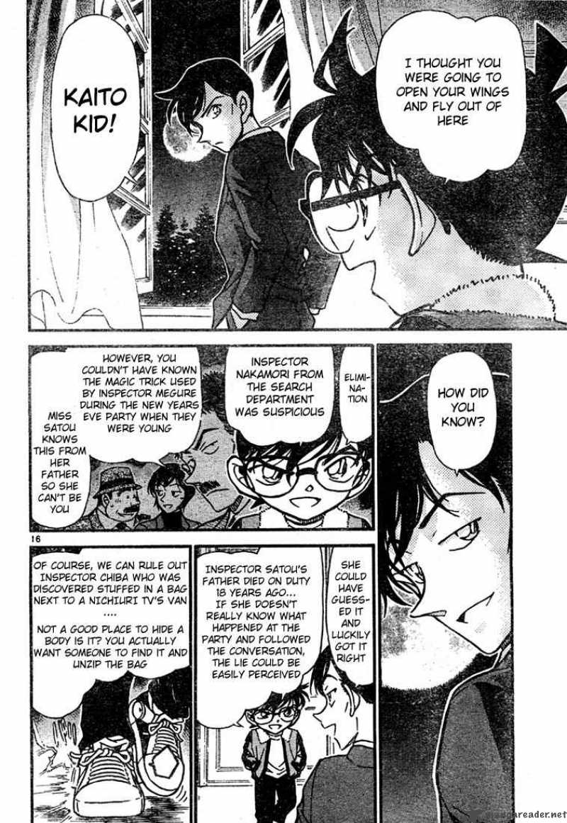 Detective Conan Chapter 547 Page 16