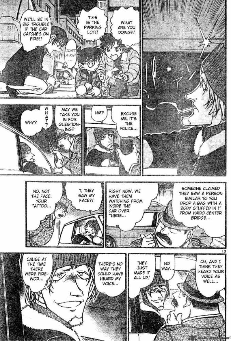 Detective Conan Chapter 552 Page 13