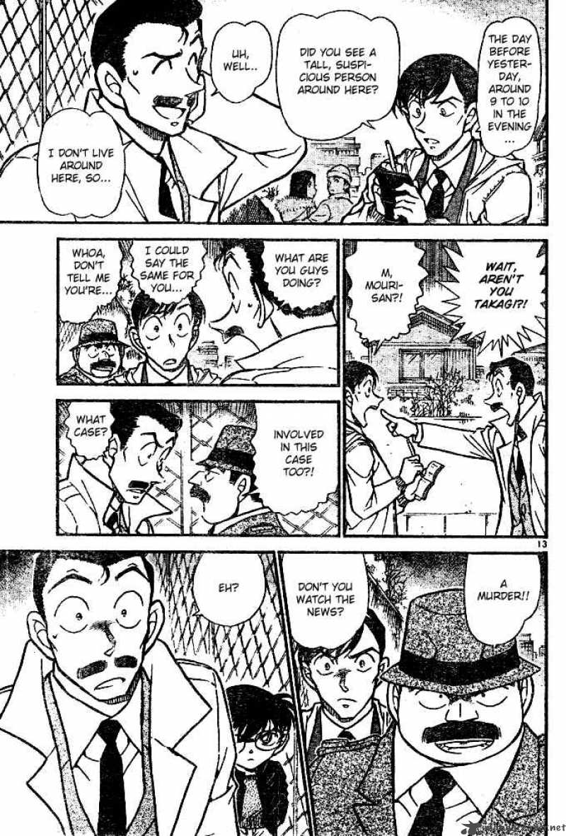 Detective Conan Chapter 553 Page 13