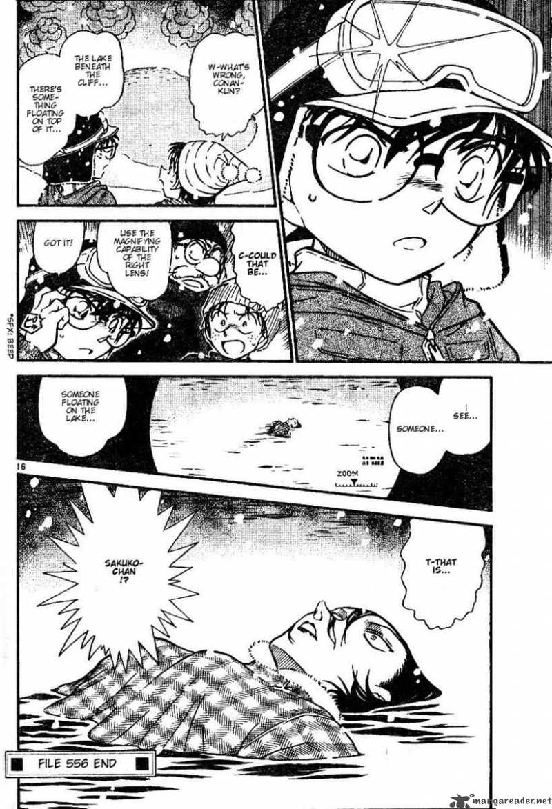 Detective Conan Chapter 556 Page 16