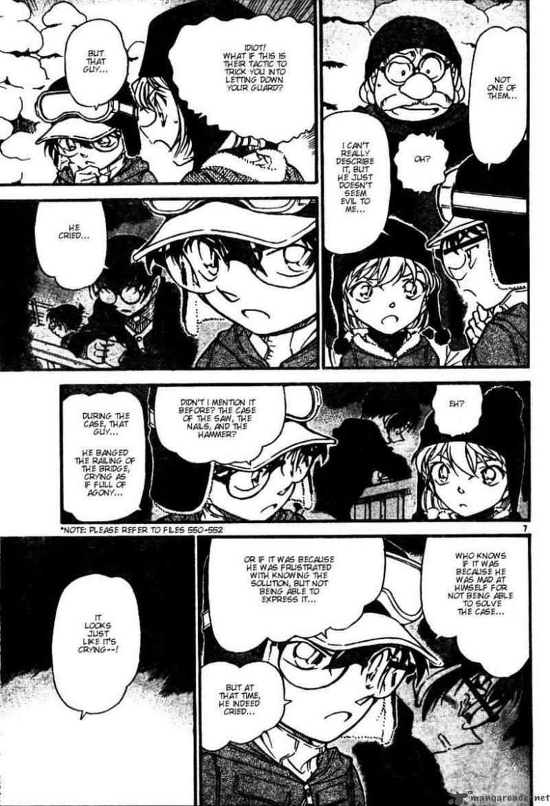 Detective Conan Chapter 556 Page 7