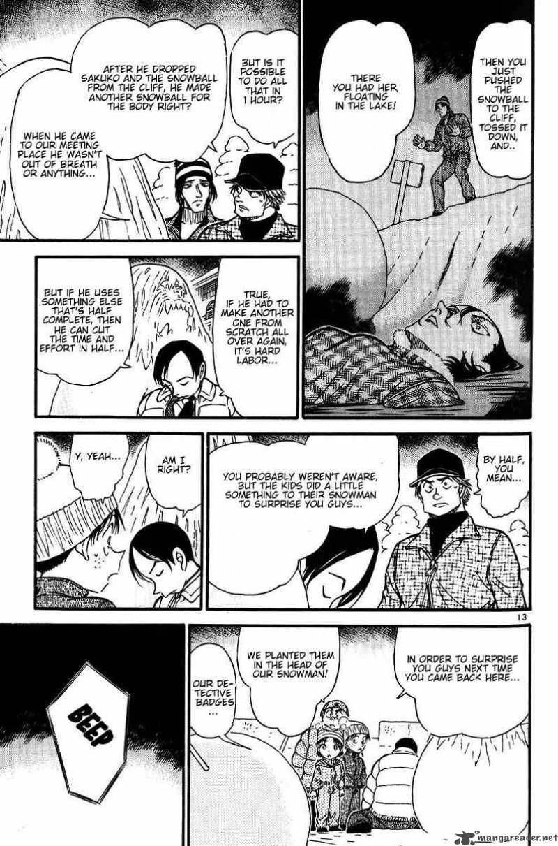 Detective Conan Chapter 558 Page 13