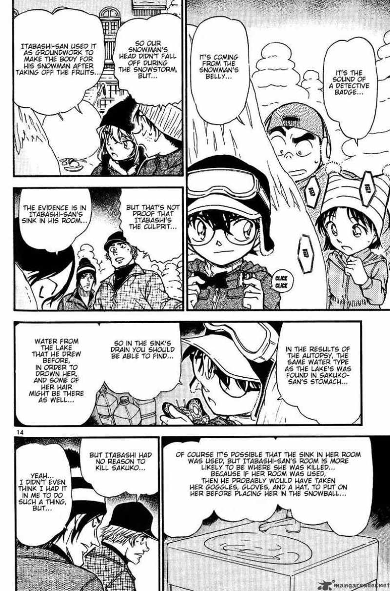 Detective Conan Chapter 558 Page 14