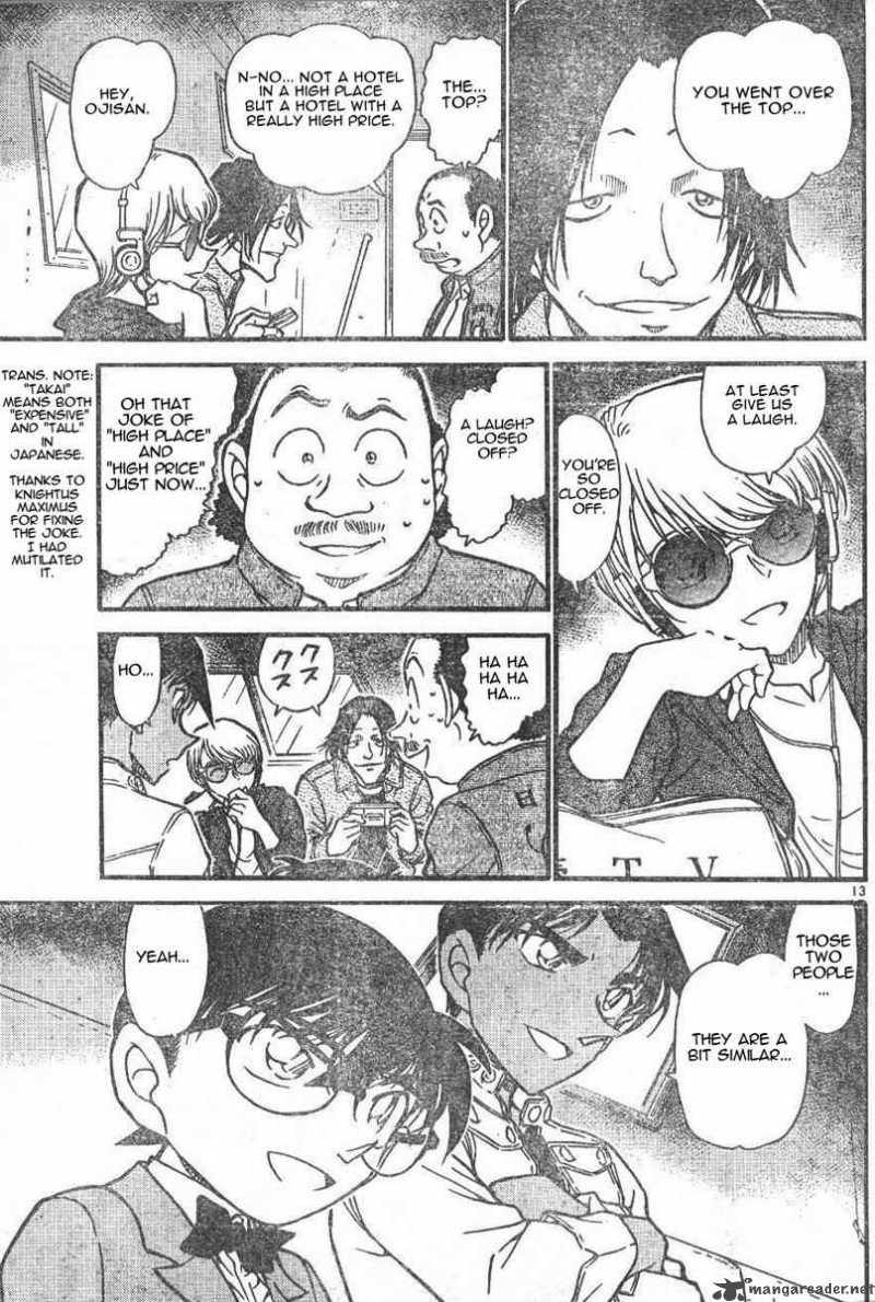 Detective Conan Chapter 562 Page 13