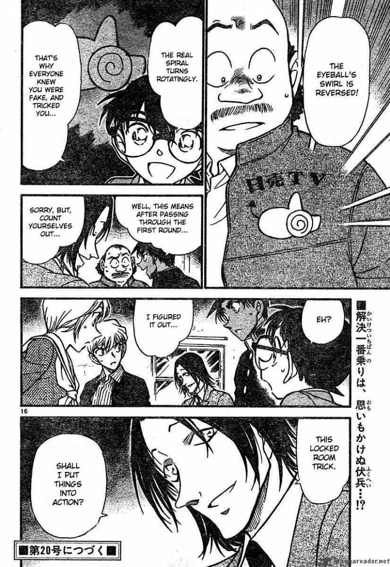 Detective Conan Chapter 563 Page 16