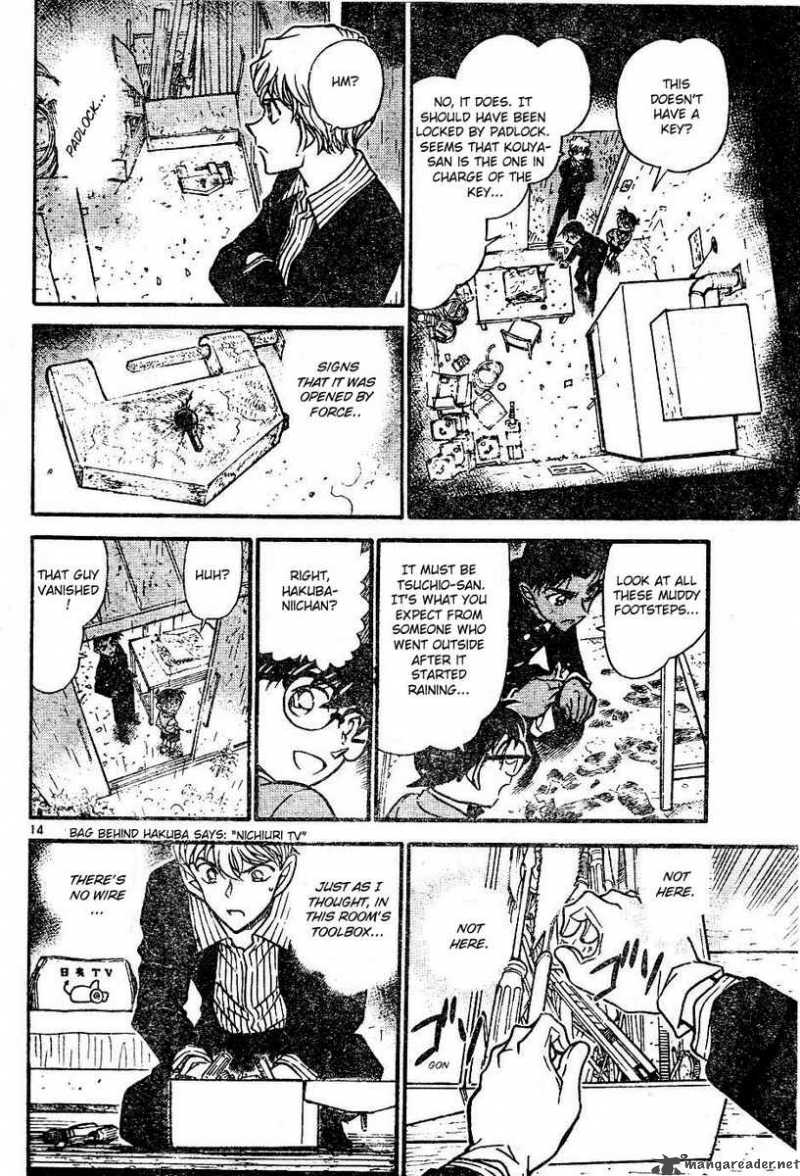 Detective Conan Chapter 565 Page 14