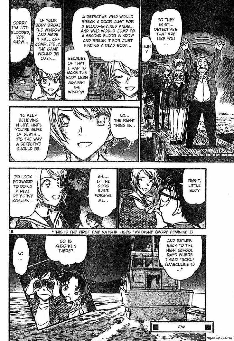 Detective Conan Chapter 566 Page 18
