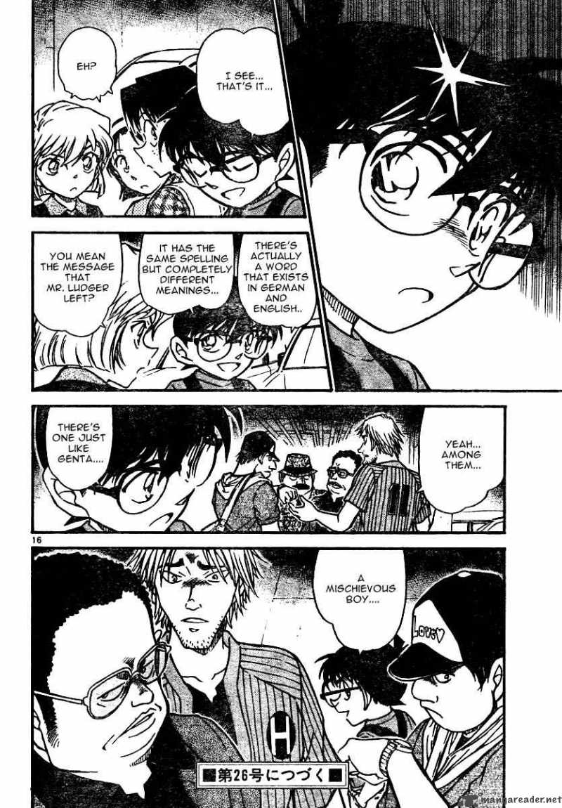 Detective Conan Chapter 568 Page 16