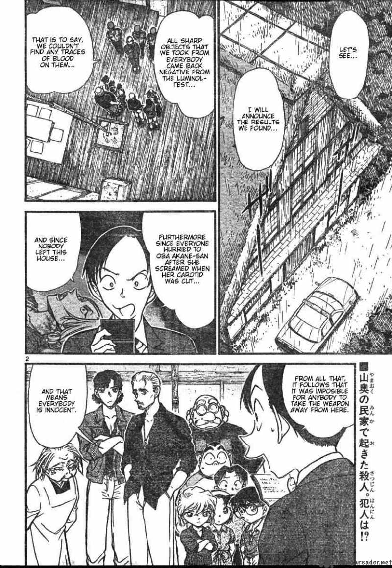 Detective Conan Chapter 581 Page 2