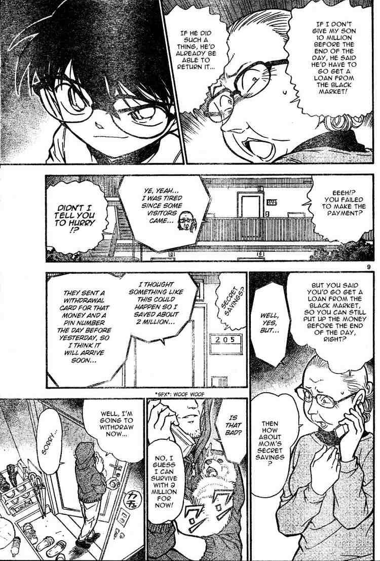 Detective Conan Chapter 586 Page 9