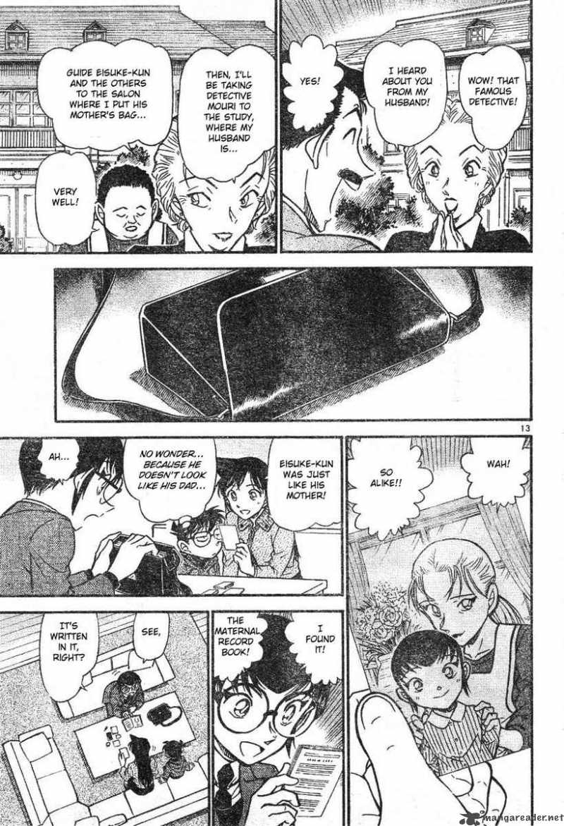 Detective Conan Chapter 587 Page 13