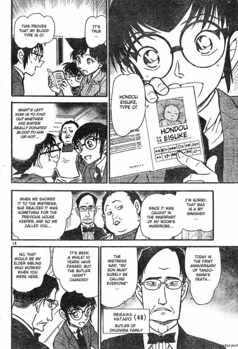 Detective Conan Chapter 587 Page 14