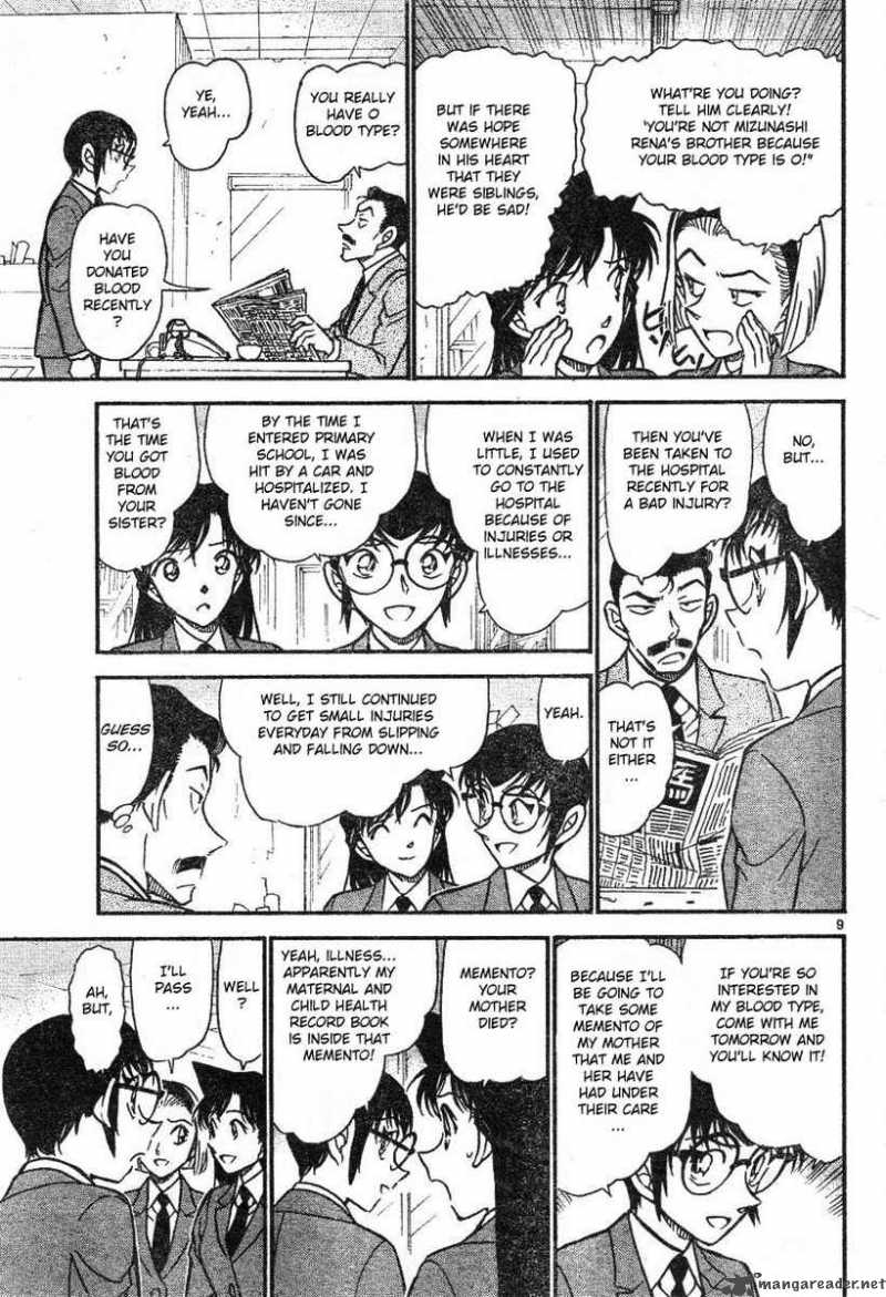 Detective Conan Chapter 587 Page 9