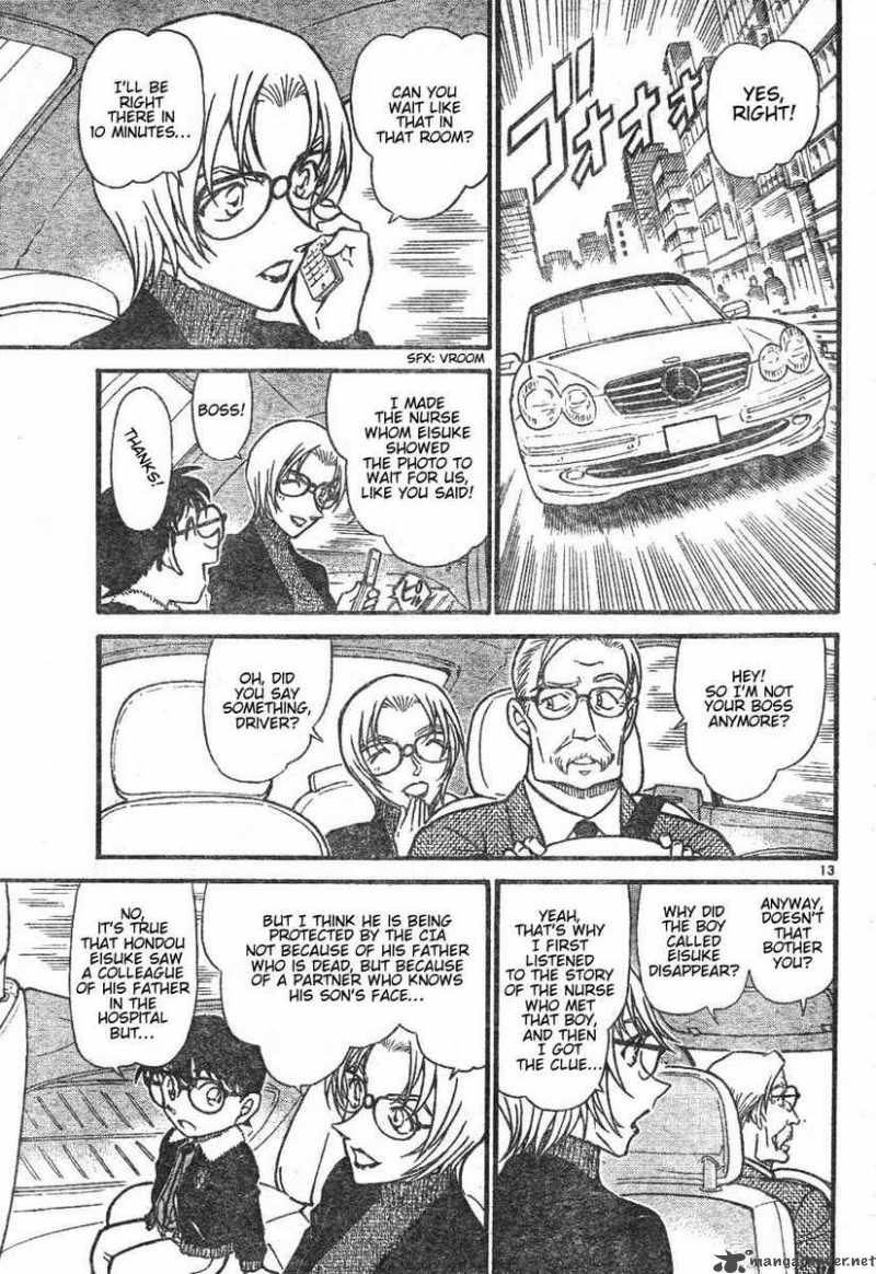 Detective Conan Chapter 595 Page 13