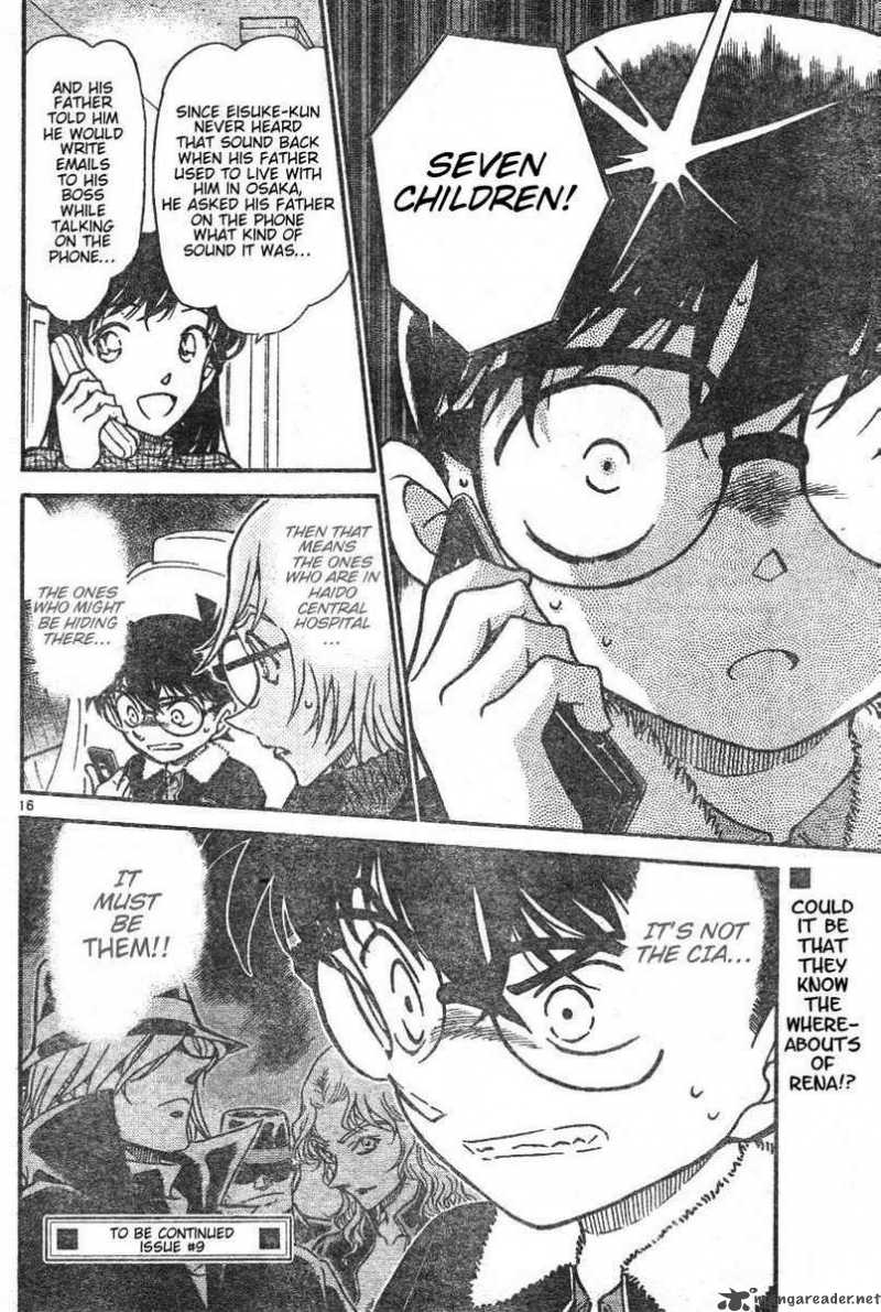 Detective Conan Chapter 595 Page 16