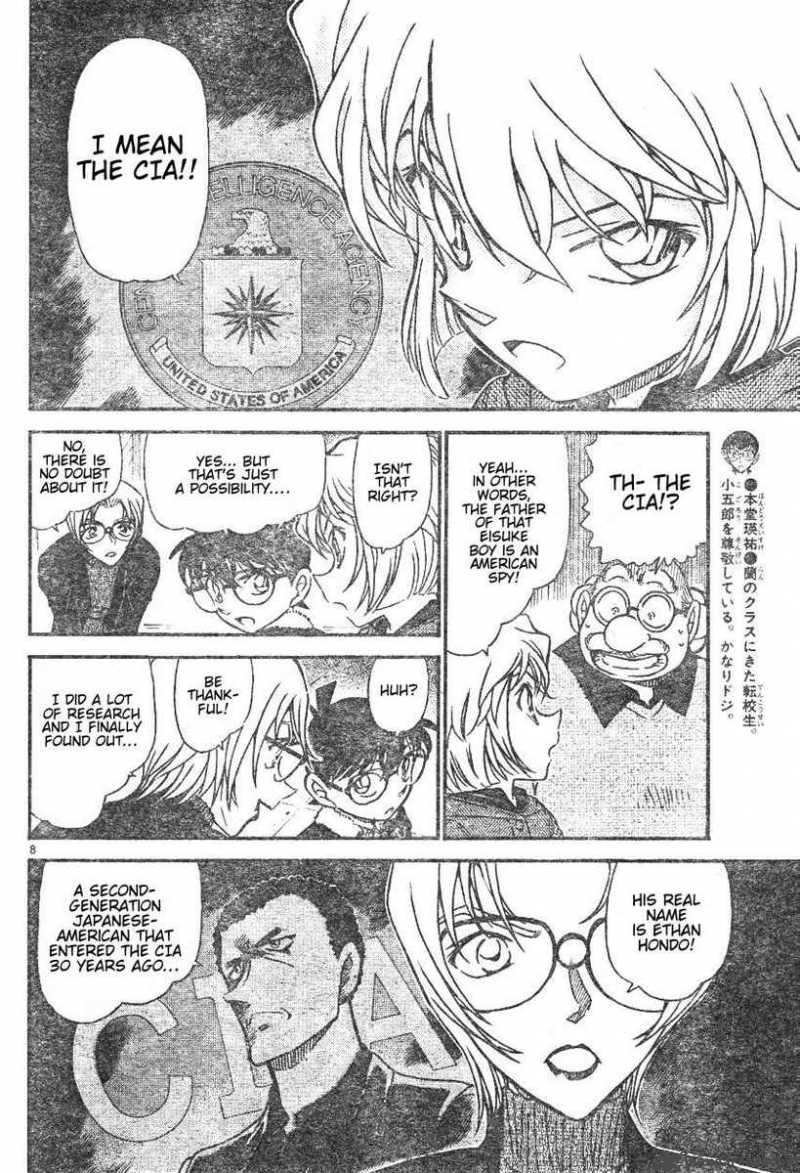 Detective Conan Chapter 595 Page 8