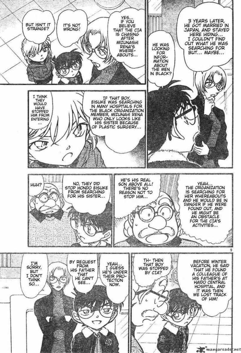 Detective Conan Chapter 595 Page 9