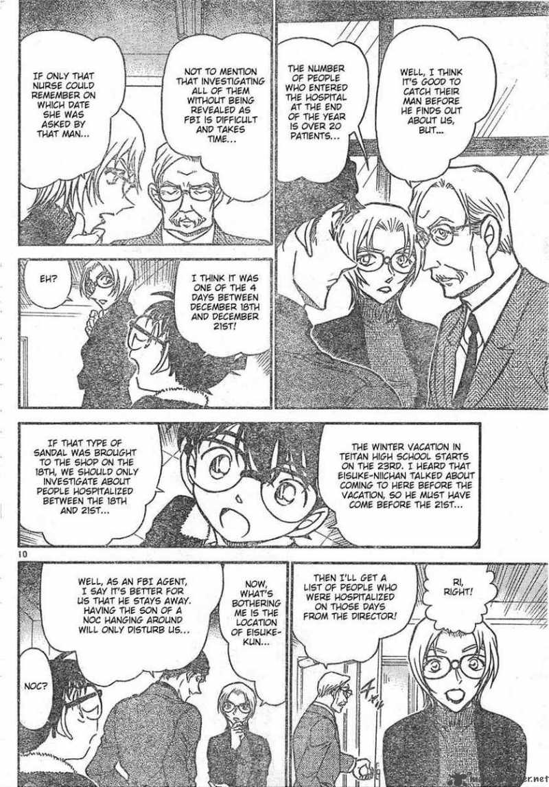 Detective Conan Chapter 596 Page 10