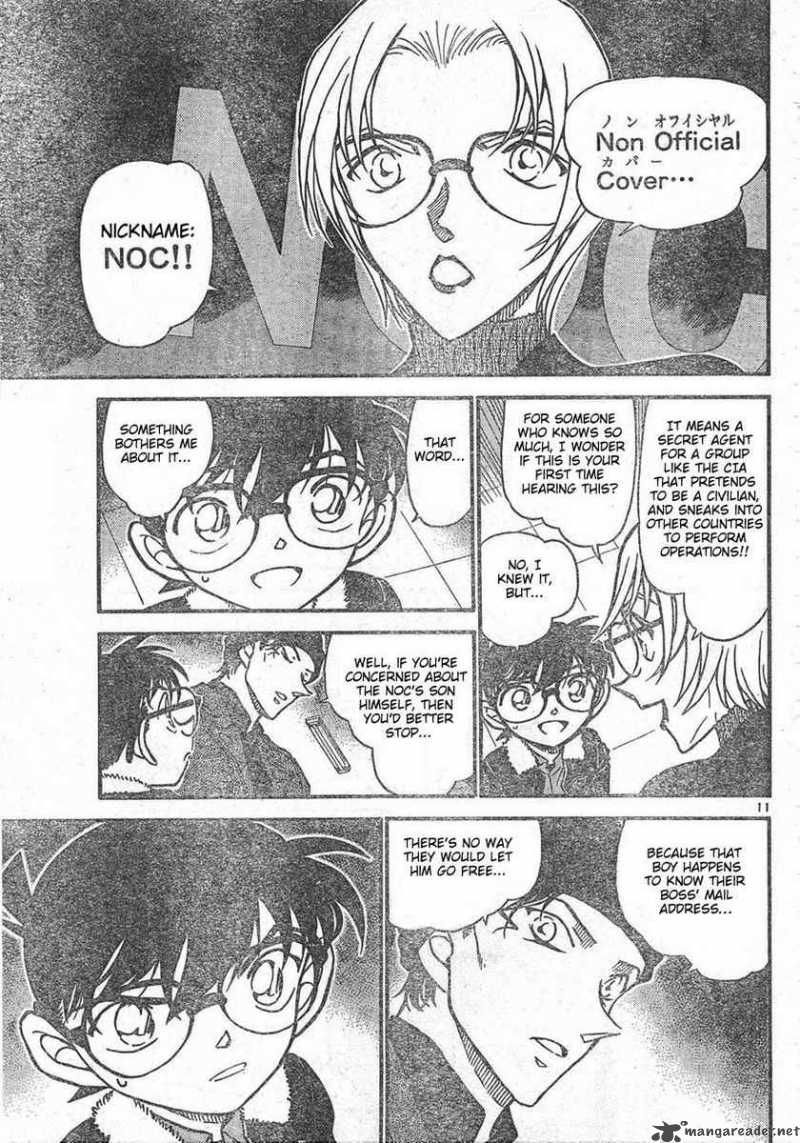 Detective Conan Chapter 596 Page 11