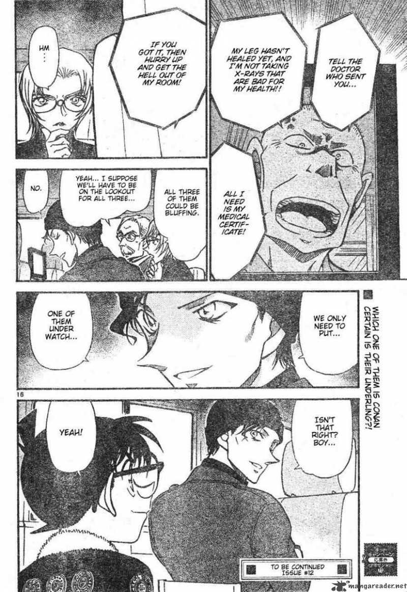 Detective Conan Chapter 597 Page 16