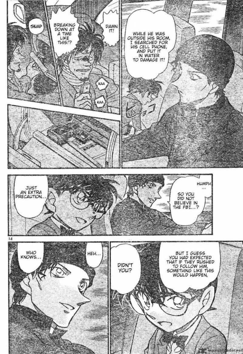 Detective Conan Chapter 598 Page 14