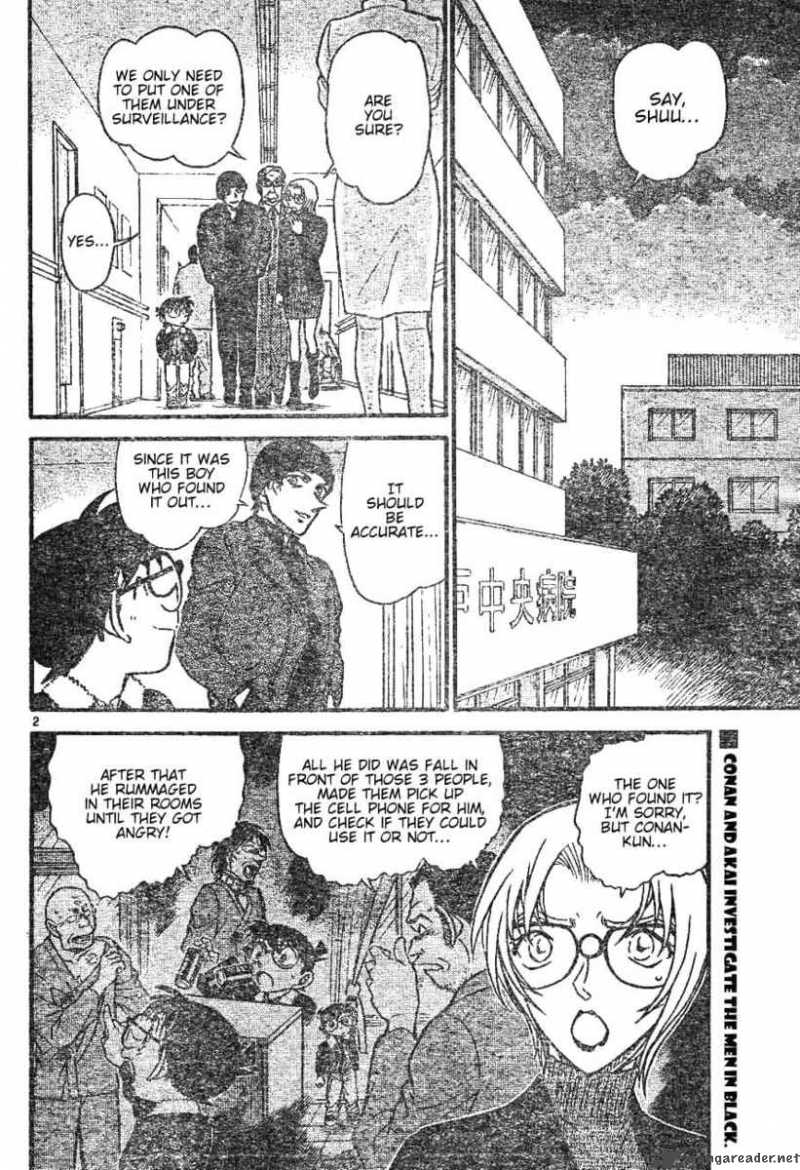 Detective Conan Chapter 598 Page 2