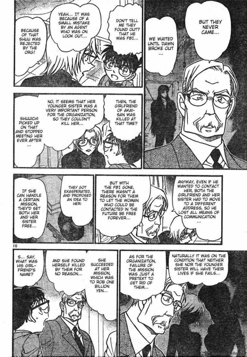 Detective Conan Chapter 599 Page 10
