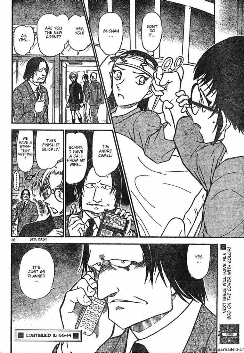 Detective Conan Chapter 599 Page 16