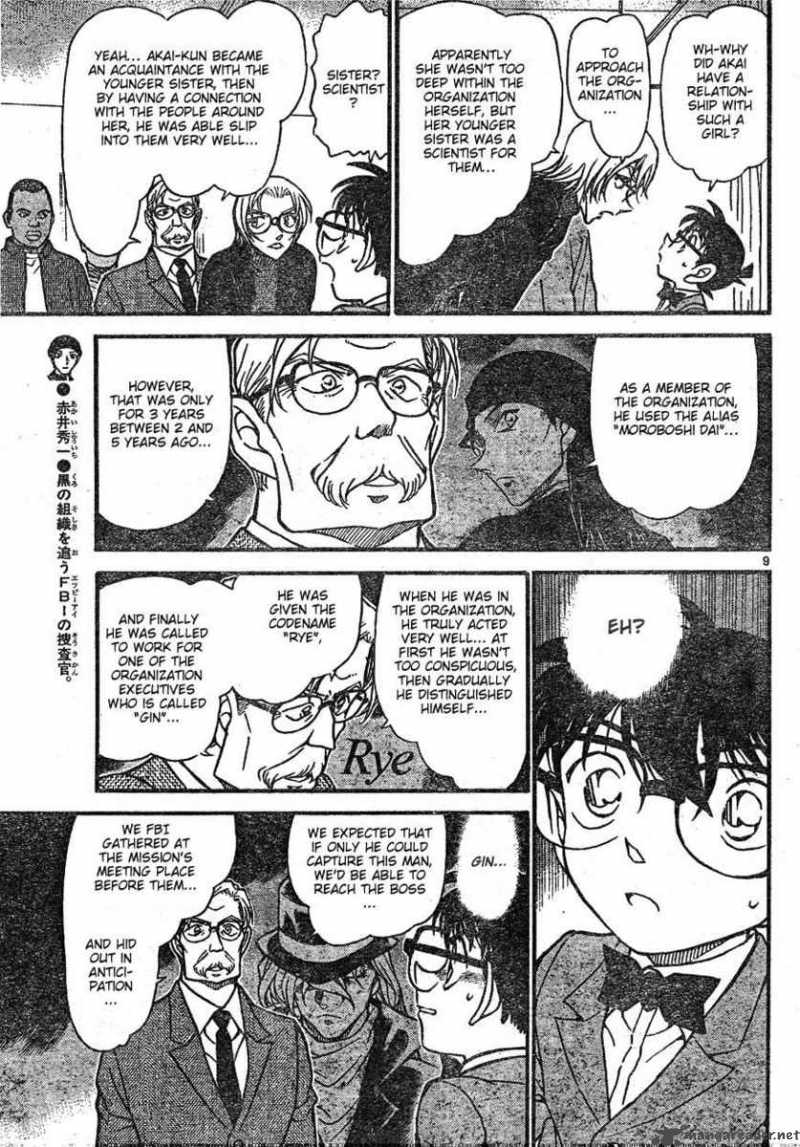 Detective Conan Chapter 599 Page 9