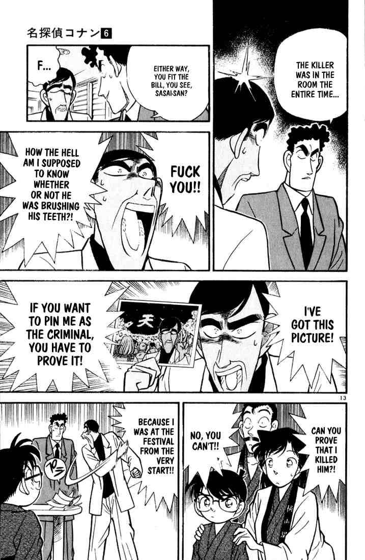 Detective Conan Chapter 60 Page 13