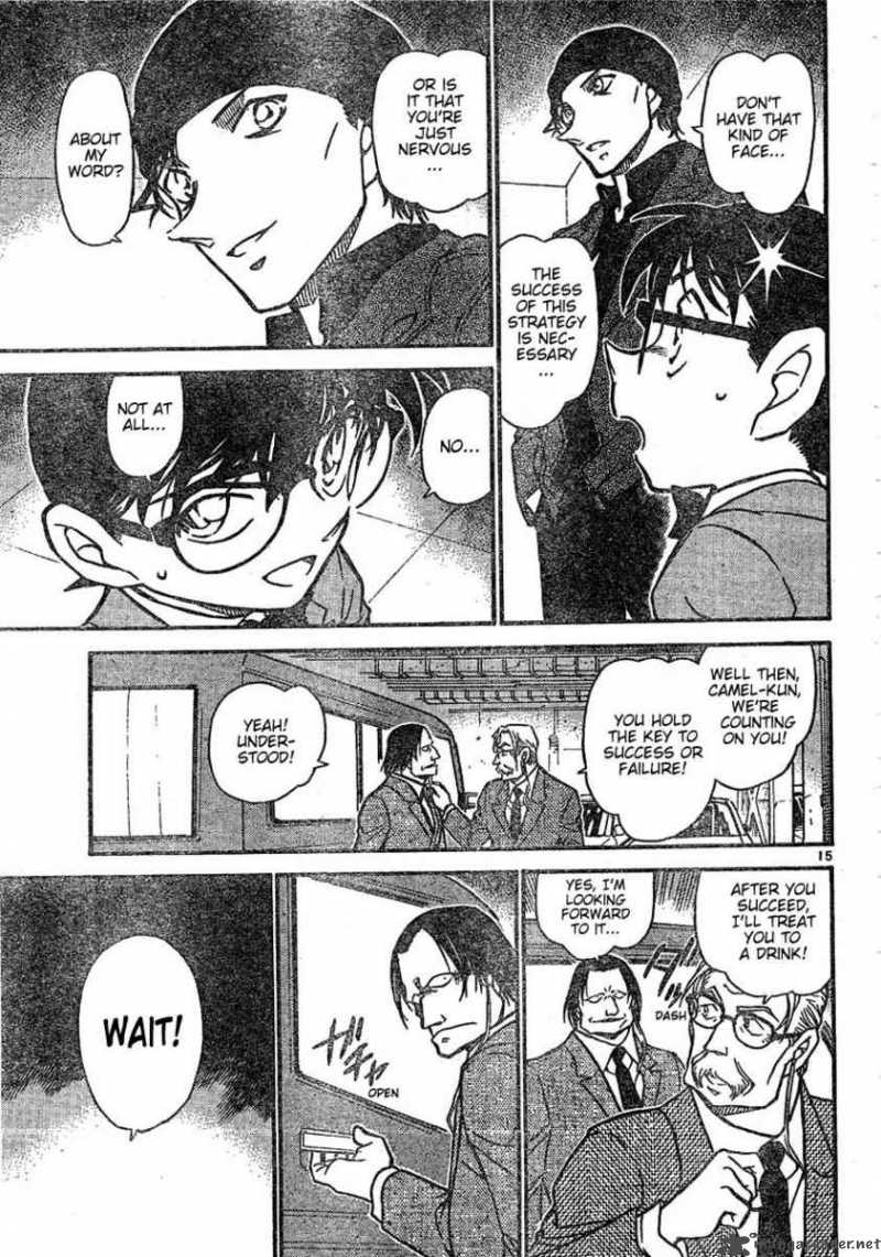 Detective Conan Chapter 602 Page 15