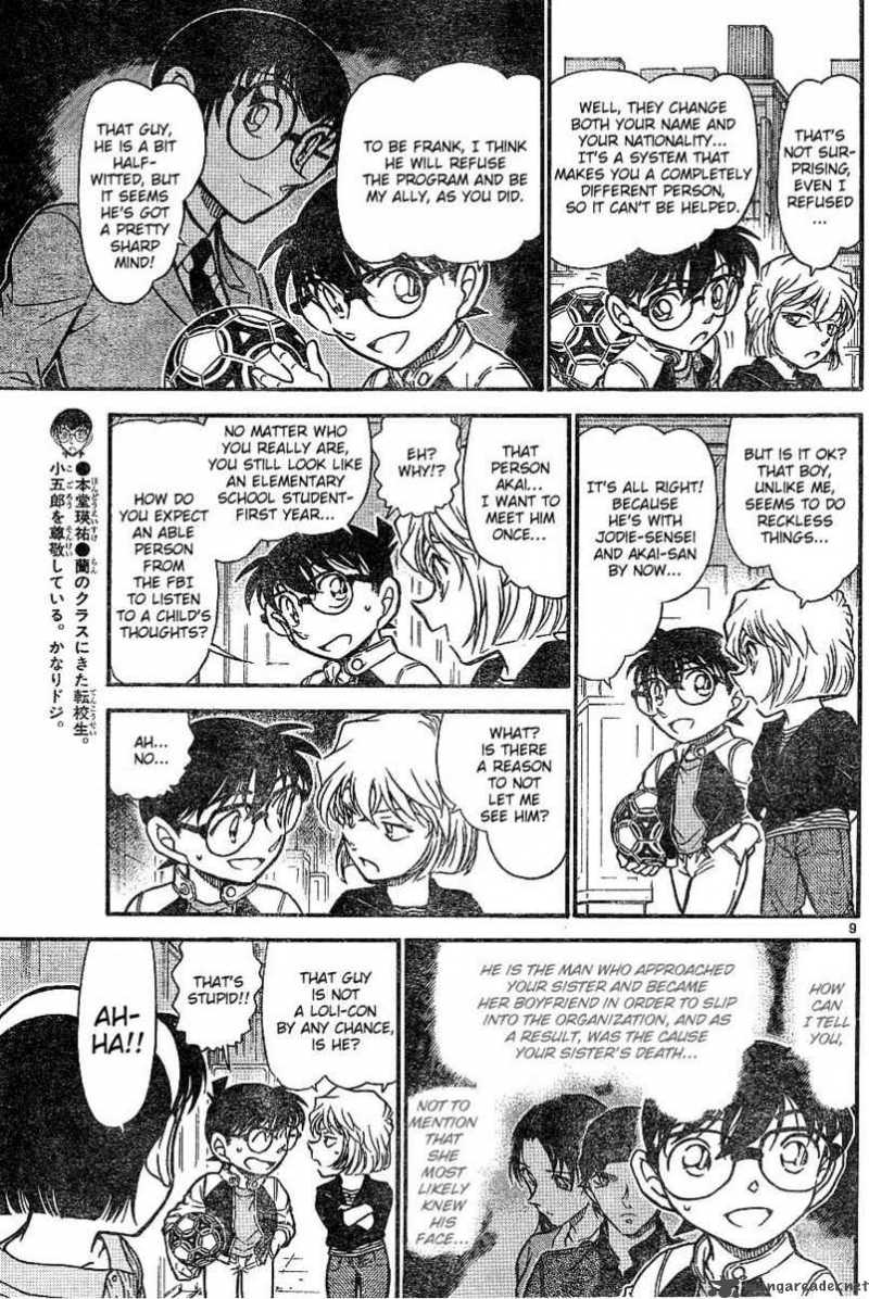 Detective Conan Chapter 605 Page 9