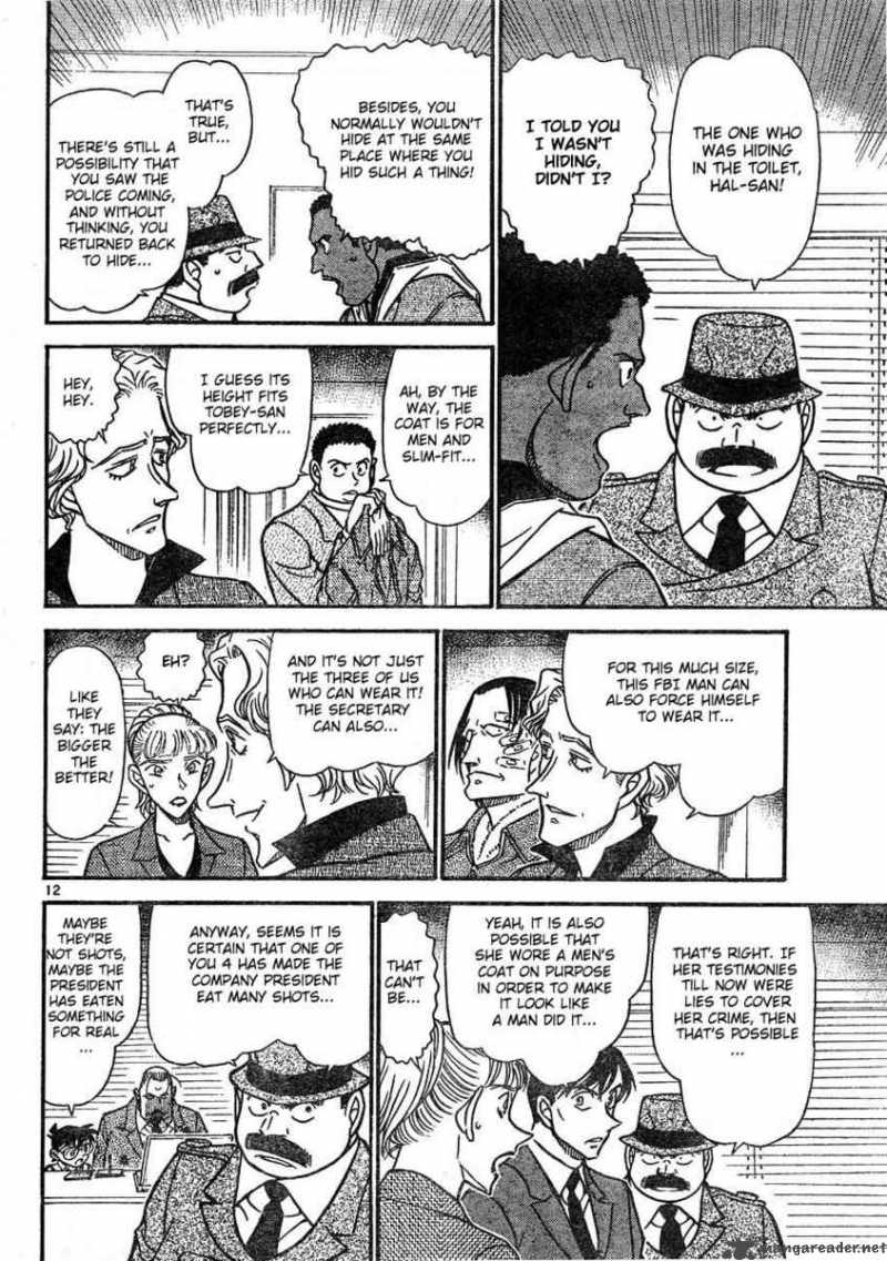 Detective Conan Chapter 606 Page 12