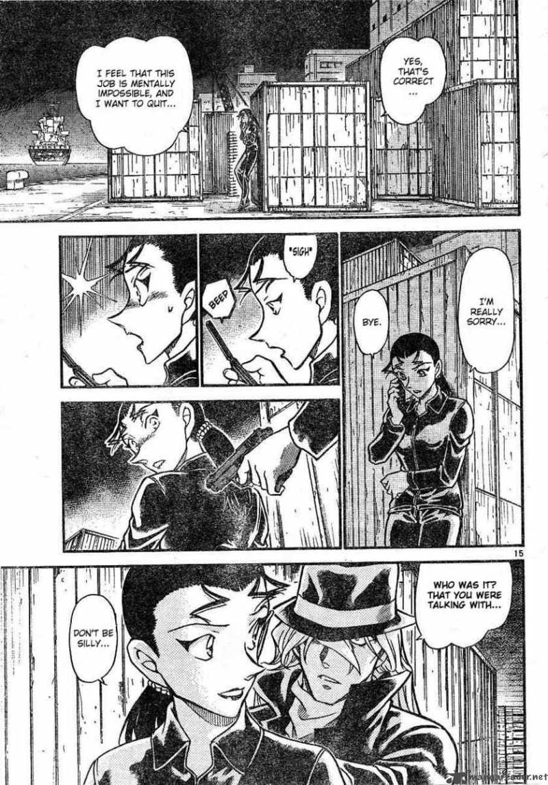 Detective Conan Chapter 606 Page 15